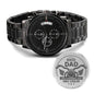 Watch for Biker Dad - Custom Heart Design