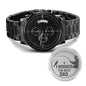 *Watch-I hooked the best Dad - Custom Heart Design
