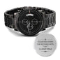 Watch-Counting down the seconds until "I DO". - Custom Heart Design