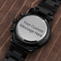 Personalized Watch- Custom Message Sports Watch-Custom Heart Design