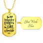 Dad & Daughter Love - Custom Heart Design