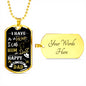 Happy Birthday Hero Dad - Custom Heart Design
