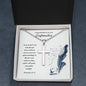 Trust in the Lord-Cross Necklace - Custom Heart Design