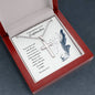 Trust in the Lord-Cross Necklace - Custom Heart Design