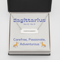 Roman Numeral-Sagittarius - Custom Heart Design