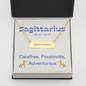 Roman Numeral-Sagittarius - Custom Heart Design