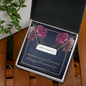 The day we married-Roman Numeral Necklace - Custom Heart Design