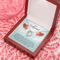 Girlfriend Heart Necklace, Forever Love Heart Necklace To My Girlfriend | Custom Heart Design