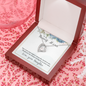 Mom Jewelry, Heart Necklace for Bonus Mom, Floating Heart Necklace | Custom Heart Design