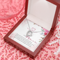 Mother in Law Jewelry, Heart Necklace for Mom, Floating Heart Necklace | Custom Heart Design