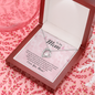 Mom Jewelry, Gold Heart Necklace for Mom, Floating Heart Necklace | Custom Heart Design