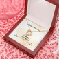 Wife Anniversary Necklace, Floating Heart Necklace, Beautiful Wife Necklace-Love you this much | Custom Heart Design