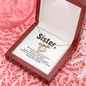 Sister, You got this-Sentimental Heart Necklace | Custom Heart Design