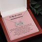 Infinity Hearts Necklace For Daughter | Custom Heart Design