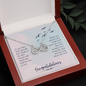 Infinity Hearts Necklace for Daughter, From Mom | Custom Heart Design