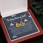 Disney Girl-Infinity Necklace - Custom Heart Design