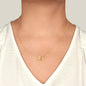 Wife Gold Necklace, Heart Necklace for Wife, Gold Pendant-I love the ways | Custom Heart Design