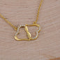 To my Bonus Mom-Everlasting Love Heart Necklace--Custom Heart Design