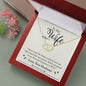 Wife Gold Necklace, Heart Necklace for Wife, Gold Pendant-I love the ways | Custom Heart Design