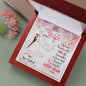 Wife Gold Necklace, Heart Necklace for Wife, Gold Pendant-I only need you | Custom Heart Design