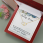 To my Bonus Mom-Everlasting Love Heart Necklace--Custom Heart Design
