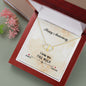 Wife Anniversary Necklace, Heart Necklace for Wife, Gold Pendant-Always & Forever | Custom Heart Design
