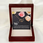 Wife Gold Necklace, Heart Necklace for Wife, Gold Pendant-Just when I think | Custom Heart Design