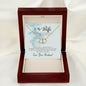 Wife Gold Necklace, Heart Necklace for Wife, Gold Pendant-I love the ways | Custom Heart Design