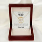 Wife Gold Necklace, Heart Necklace for Wife-Love you now | Custom Heart Design