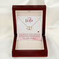 Wife Gold Necklace, Heart Necklace for Wife, Gold Pendant-You make me smile | Custom Heart Design