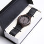 Wooden Watch-Don't look back - Custom Heart Design