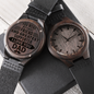 Wooden Watch-To My Dad, My greatest supporter - Custom Heart Design