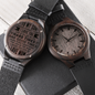 Wooden Watch-To My Son, From Mom - Custom Heart Design
