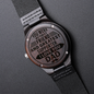 Wooden Watch-To My Dad, My greatest supporter - Custom Heart Design