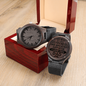Wooden Watch-To My Dad, My greatest supporter - Custom Heart Design