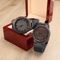 Wooden Watch-You & I till the end of time - Custom Heart Design