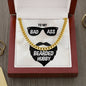 To My Badass Bearded Hubby - Custom Heart Design