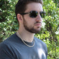 For Son, You got this-Chain Link Necklace - Custom Heart Design