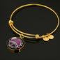 Mom, God blessed me with you-Bangle - Custom Heart Design