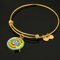 *Sunshine Mom Bangle - Custom Heart Design