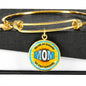 *Sunshine Mom Bangle - Custom Heart Design