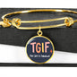 This Girl Is Fabulous-Bangle - Custom Heart Design