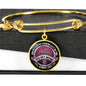 Mom, God blessed me with you-Bangle - Custom Heart Design