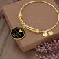 Grandmother & Grandchildren-Bangle - Custom Heart Design