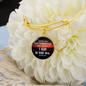 * When you go through deep waters, I will be with you, Isaiah 43:2 - Circle Bangle - Custom Heart Design