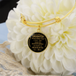 To my Daughter, Never forget that I love you-Bangle - Custom Heart Design