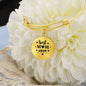 Best Mom Ever Bangle - Custom Heart Design