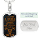 Born to ride-Keychain - Custom Heart Design