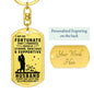 Husband, Everyday is a gift with you-Keychain - Custom Heart Design