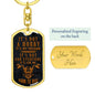 Born to ride-Keychain - Custom Heart Design